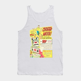 Chugga Mota Graphic Advertising Vintage Retro Tank Top